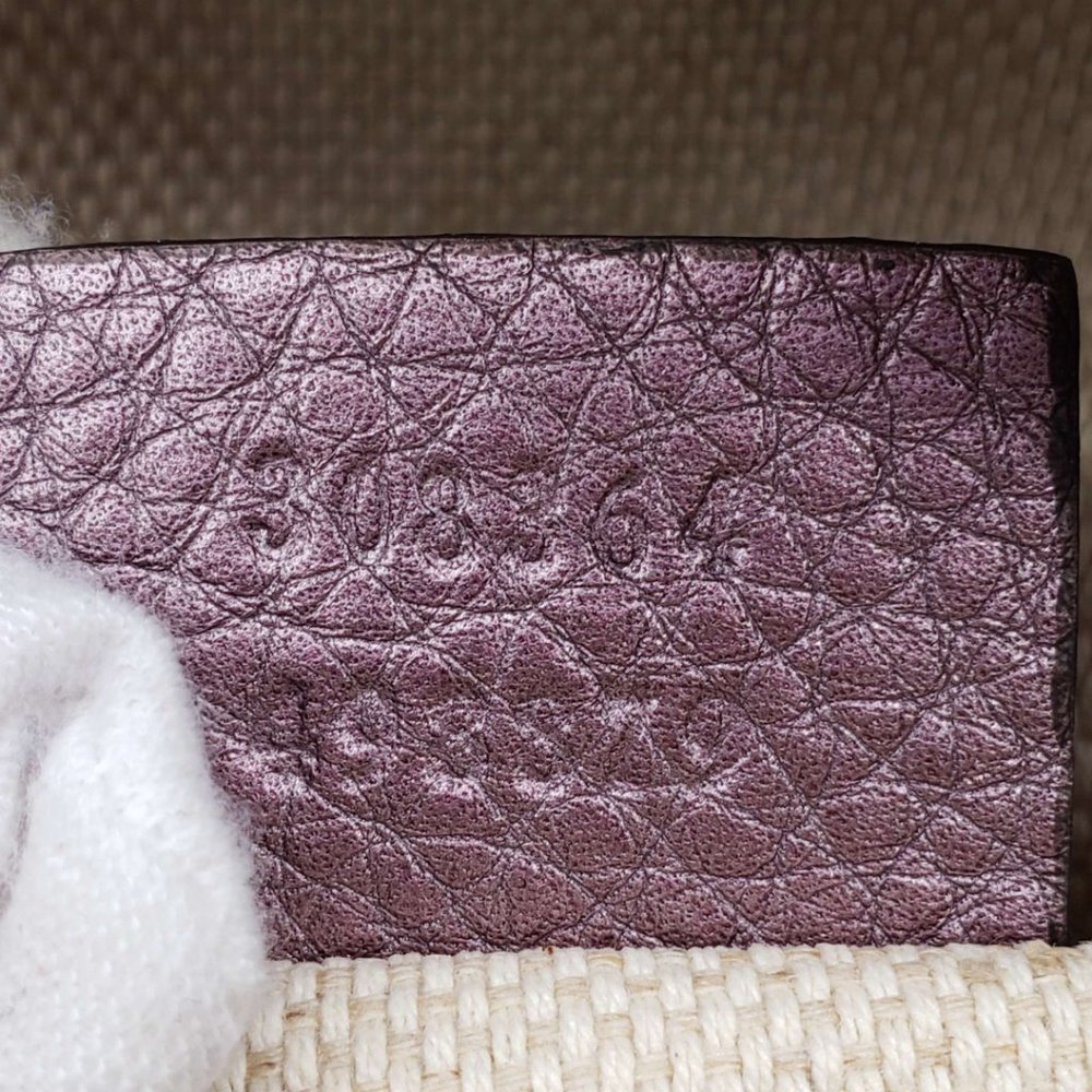 Gucci Disco Camera Metallic Leather Crossbody Bag - Picture 12 of 14